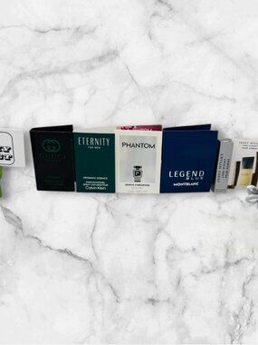 Lot of 5 Gucci,Calvin Klein,Paco Rabanne,Montblanc,Issey Miyake,Samples-5pc-NEW